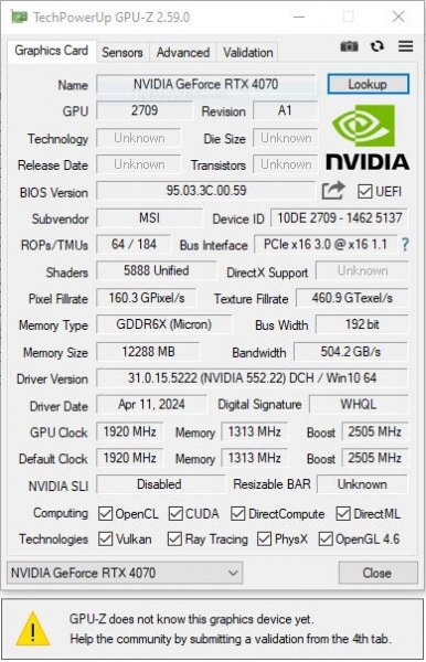 Nvidia выпустила обновлённую GeForce RTX 4070 на урезанном чипе AD103 