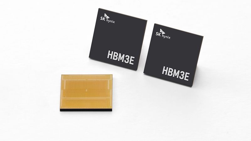 SK hynix начнёт поставлять образцы 12-ярусной памяти HBM3E в этом месяце, заказами она обеспечена до конца 2025 года 